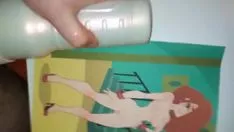 تشغيل Kitty-catfuck و cumstroke على kim الكامن بدون مساعدة