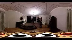 تشغيل Vr الإباحية بوف الساخنة خادمة المنزل في 360