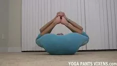 Play Doing my yoga forever works you so horned joi