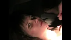 Play 21 years old masha swallows cum in my car