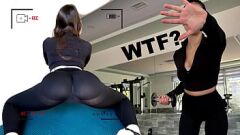 Jouer Surpris en espionnant une fille de gym: elle me fait payer avec le sexe