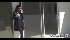 চালান খারাপ gf একটি বড় ব্লিম্প দেখে